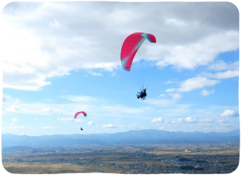 パラグライダー体験